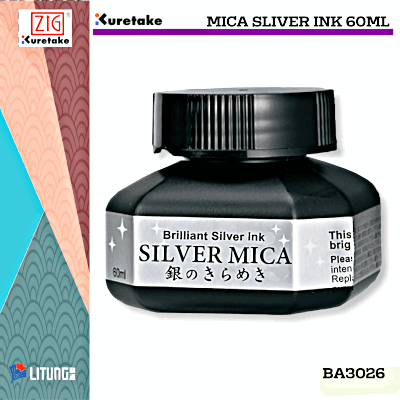 ZIG Sliver Mica 雲母銀液 60ml