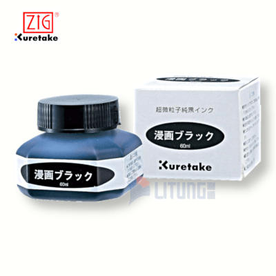 ZIG KURETAKE 吳竹漫畫黑墨 60ml