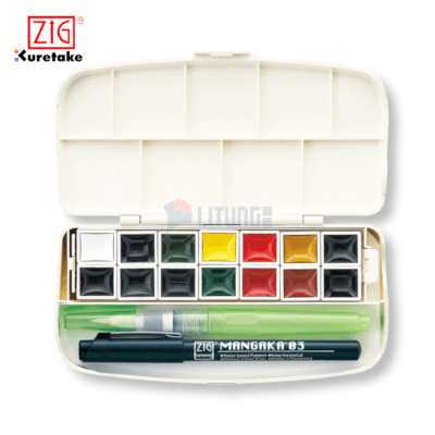 ZIG 14色透明水彩盒