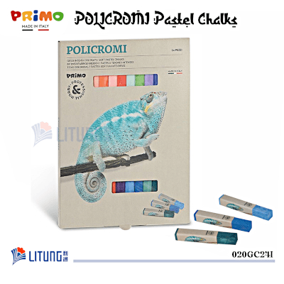 Primo POLICROMI 粉筆 24 色 (Primo POLICROMI 24 pastel chalks)