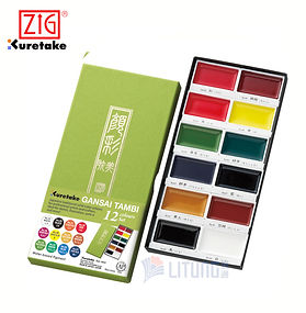 ZIG 吳竹顏彩耽美水彩系列 - 12色套裝
