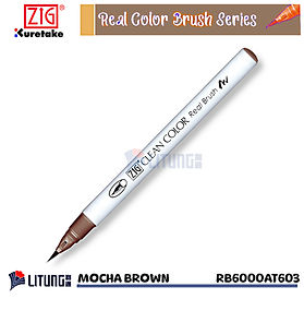 ZIG Clean Color Real Brush 摩卡棕色