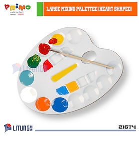 Primo 水彩碟 (心形)