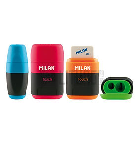 Milan Compact Touch 2合1雙孔鉛筆刨 + 擦膠