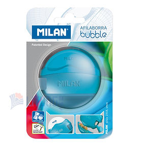 Milan Bubble 鉛筆刨 + 擦膠(12排裝)