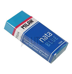 Milan Nata 無損紙藍擦膠