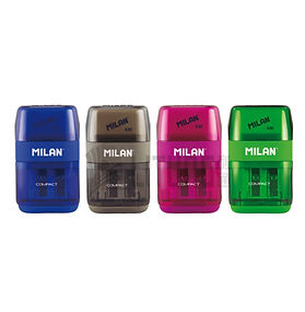 Milan Compact 雙孔鉛筆刨 + 擦膠