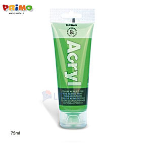 Primo Acrylic 鮮綠色塑膠彩 75ml