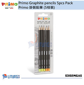 Primo   掛裝鉛筆 ( 混合 x 5枝裝)