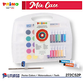  Primo  混合盒裝 (海報色, 水彩色和工具)
