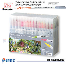 ZIG Clean Color 水彩毛筆90色