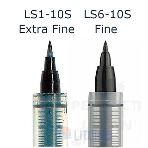 ZIG LS1-10S LS6-10S Kuretake Fude Brush Pen Nibs 600x600