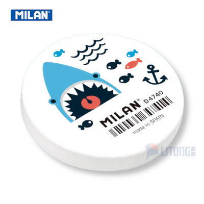 Milan PNMD4740 web C 鯊魚系列 - 圓形擦膠 A LTLogo 400x400