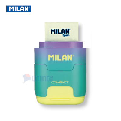 Milan BYM10424 web C 幻彩系列 鉛筆刨+擦膠 yellow Open w Earser LTLogo 400x400