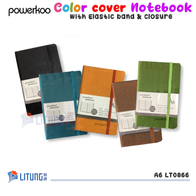 powerkoo LT08066 web A A6 5 Color Notebook Litung 400x400
