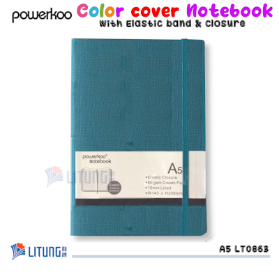 powerkoo LT0865 web F A5 Blue Cover Notebook Litung 400x400