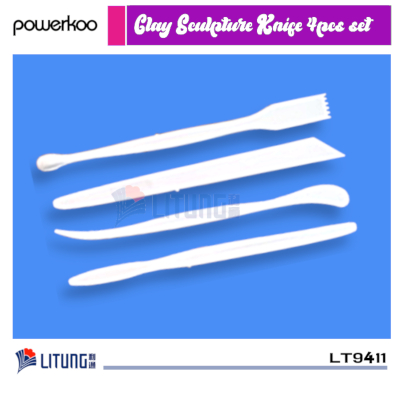 powerkoo LT9411 web A Clay Knife Set Plastic - 4pc Litung 400x400